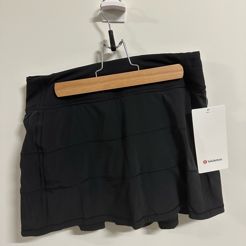 Lululemon Pace Rival MR Skirt *Long (Black, Size 4); tag on